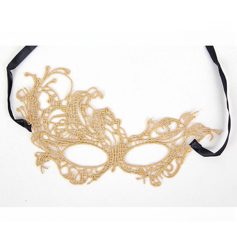 5 delar /parti halloween cosplay och fest spets ögonmask sexig lady cutout ögonmask för maskerad fest fancy dress costume: C806781