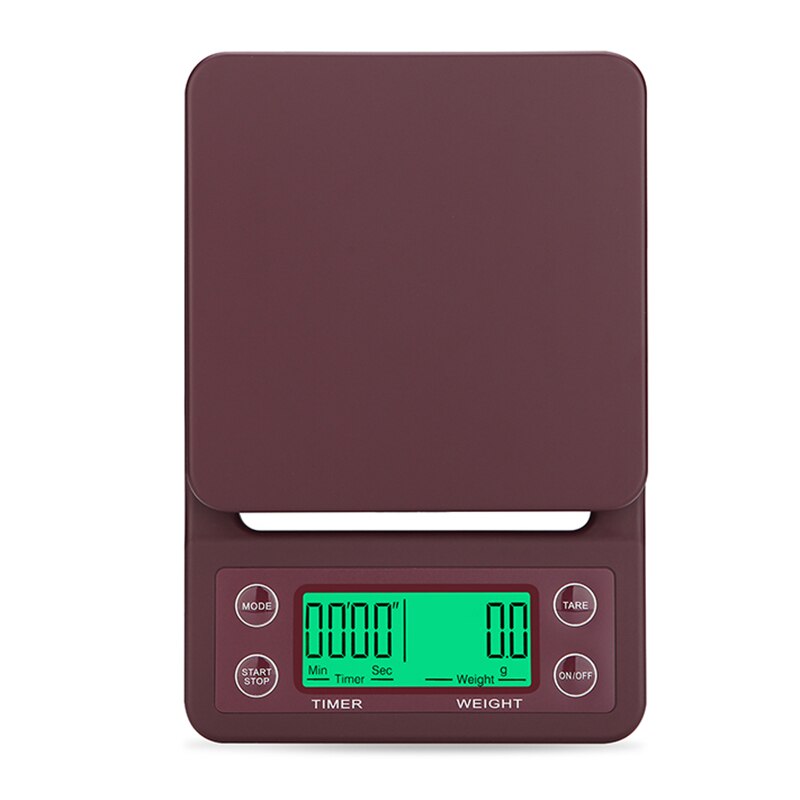 Household Drip Coffee Scale With Timer 0.1g High Precision Electronic Scales Digital Kitchen Food Nuts Scale LCD Weight Balance