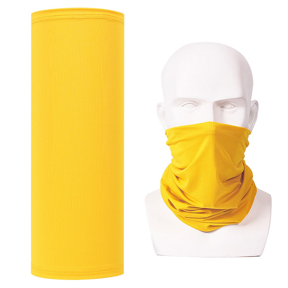 Sommer bandana halv ansigtsmaske skjold blød solcreme hurtigtørrende komfortabel tube ski tørklæde pandebånd hat halsbetræk gamacher mænd kvinder: 04