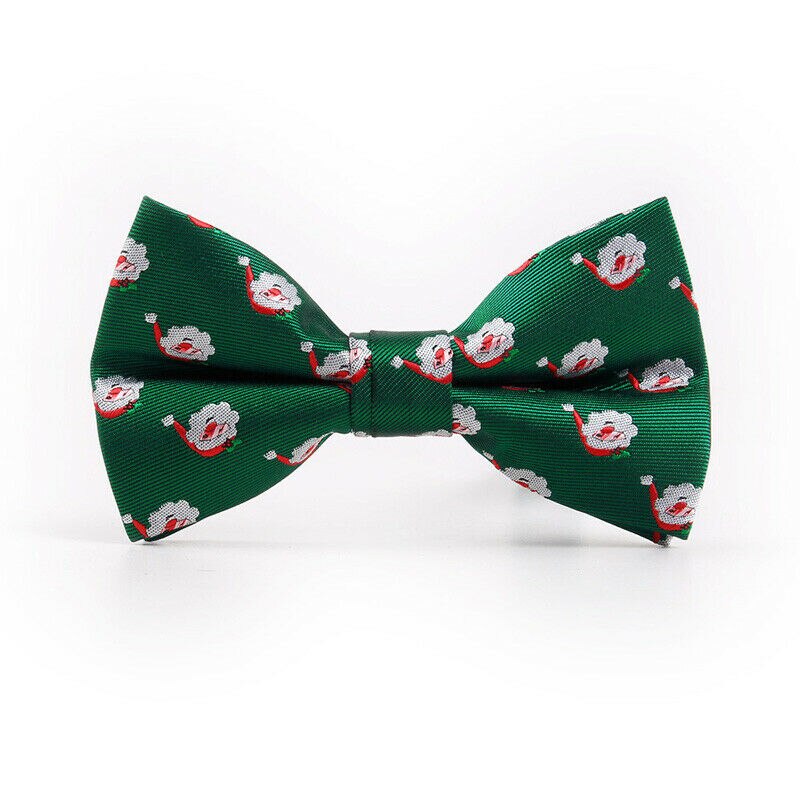 Jul bryllup justerbare mænd dreng bowtie slips butterfly hals nyhed: D