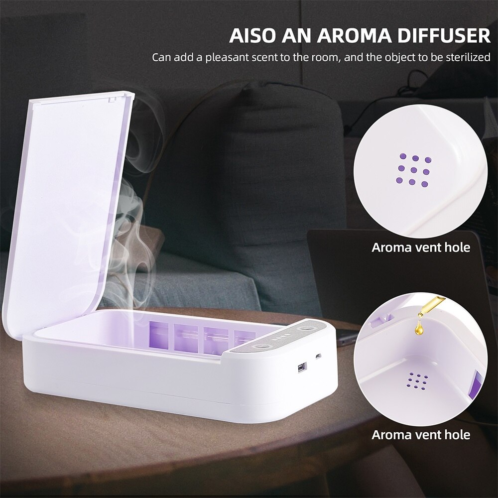 UV Sterilizer For Bacteria Prevention Nail Manicure Tools Beauty Salon UV Sterilizezation Box Ultraviolet Light Sterilization