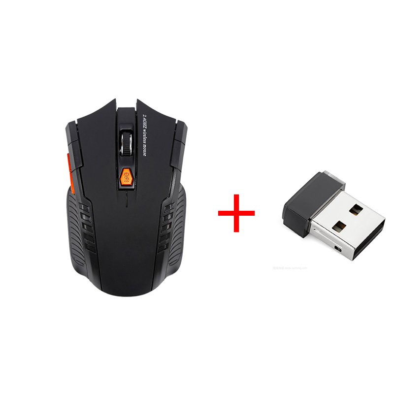 2.4GHz Wireless Optical Gaming Mouse Wireless Mice for PC Gaming Laptops Computer Mouse Gamer with USB Receiver: option 1