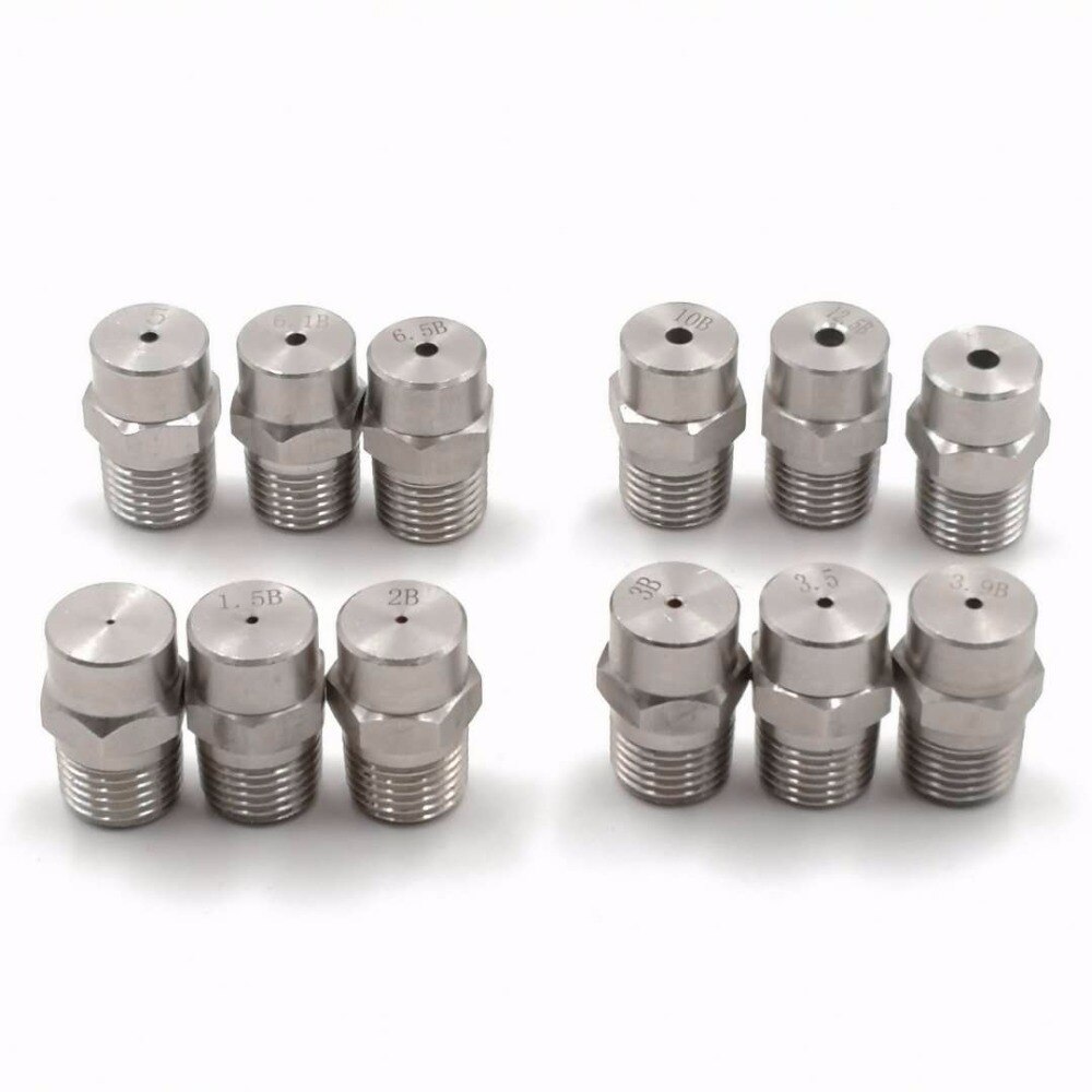 Stainless steel BB series Full cone spray nozzle,solid cone nozzle,cooling,washing or cleaning car nozzle,dust removal nozzle