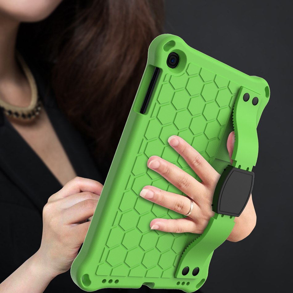 Coque de protection intégrale antichoc pour tablette et Samsung, support EVA pour Galaxy Tab A 10.1 et SM T510 T515