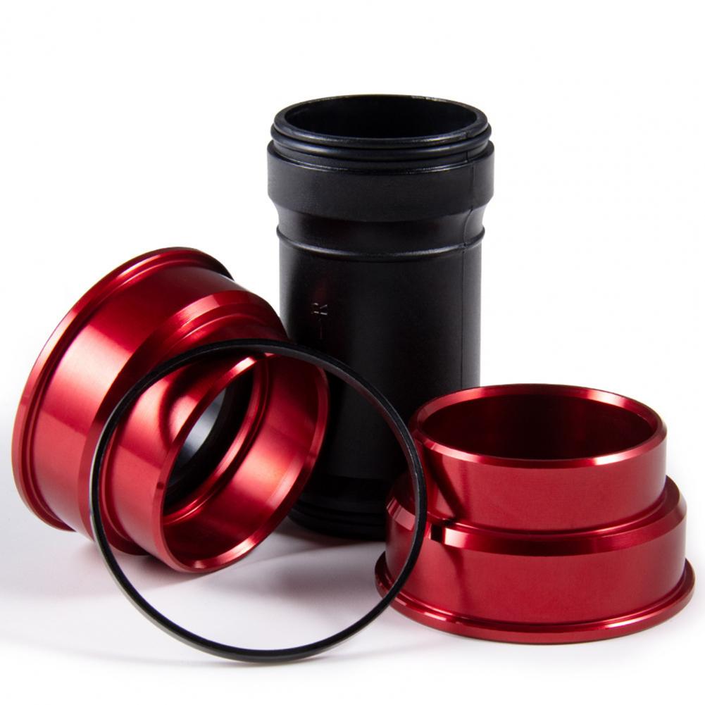 BB92 Press-Fit Bottom Bracket Low Friction 86-92mm Aluminum Alloy Integrated Bicycle Bottom Bracket for Mountain Road Bikes Brac