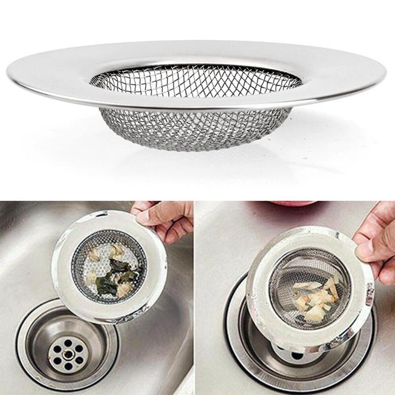 Rustfritt stål mesh vanntank filter mesh avløp anti-støpsel nett til badekar filter filter tank kjøkken restskjerm