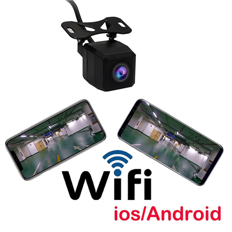 Wireless Car Rear View Camera WiFi Auto Reversing Camera Vehicle Dash Cam for All Vehicles