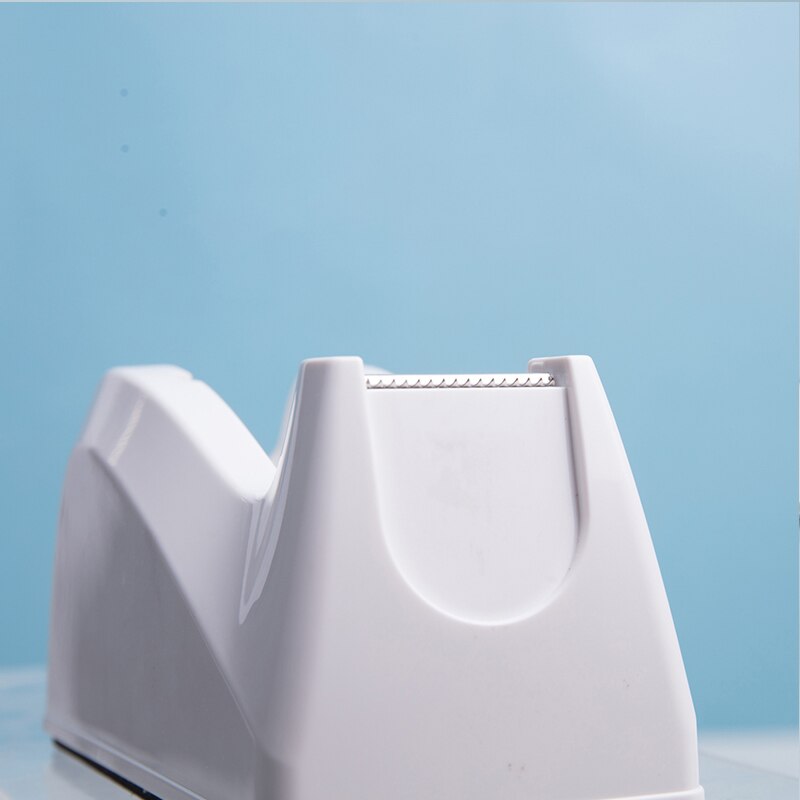DELI Cute Office Tape Dispenser Plastic Stationery Sealing Tape Cutter Washi Tape Storage Organizer Cutter Office Tape Dispen