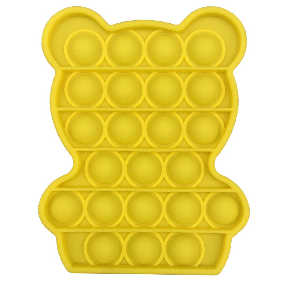 Push Bubble Fidget Zintuiglijke Speelgoed Antistress Speelgoed Volwassen Kinderen Fidget Het Zintuiglijke Speelgoed Autisme Speciale Behoeften Stress Reliever: Black