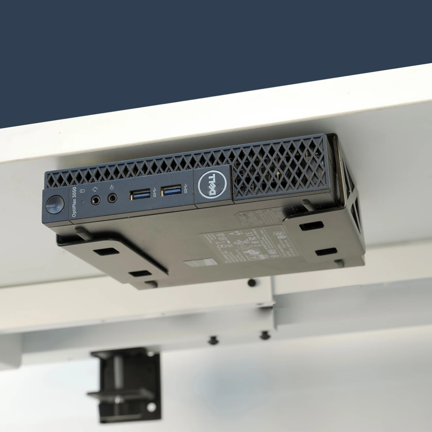 Under Desk Laptop/Mini PC Storage Mount,CPU Holder,Compatible with Dell OptiPlex,Macbook,Mac Mini and More