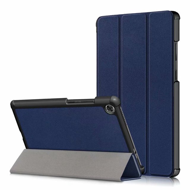 iBuyiWin Megnetic Case For Lenovo Tab M8 TB-8505F TB-8505X 8.0 inch Tablet Funda Capa Cover for M8 FHD TB-8705F/8705N Stand Case: Dark Blue