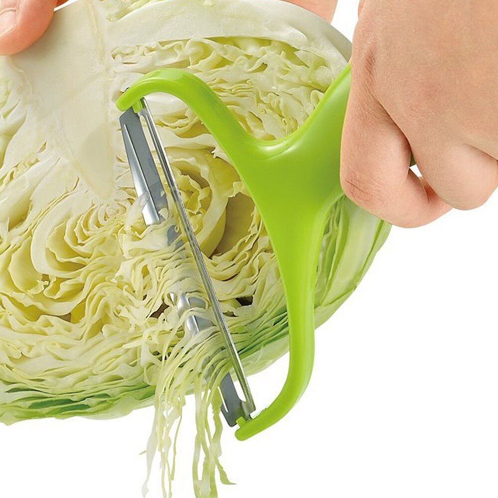 Stainless Steel Vegetable Peeler Cabbage Wide Mouth Graters Sala Kitchen Accessories Cooking Tools Multifunction Double Planing