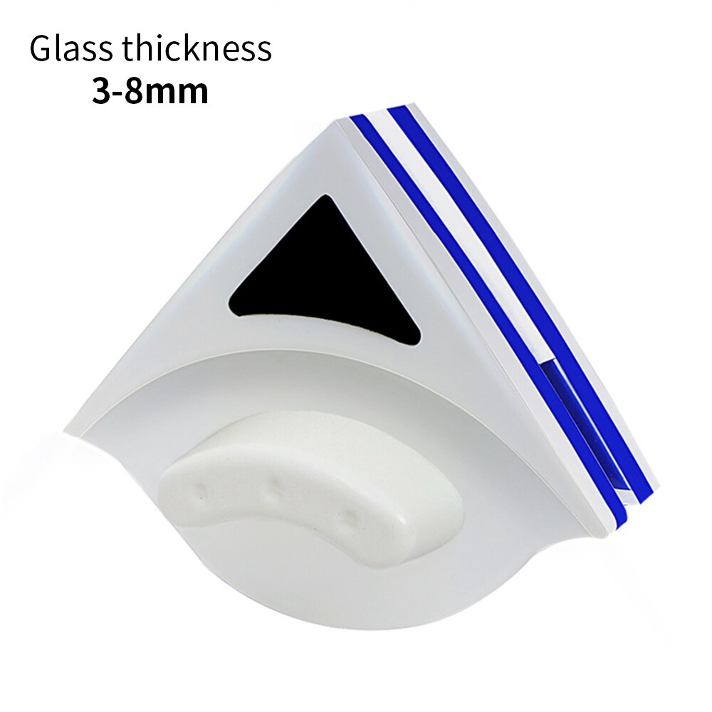 Magnetisk vinduesvisker glasrens børsteværktøj dobbelt sidebørste til 3-30mm glasvask vinduer glasbørster rengøringsværktøj: 3-8mm enkeltlag