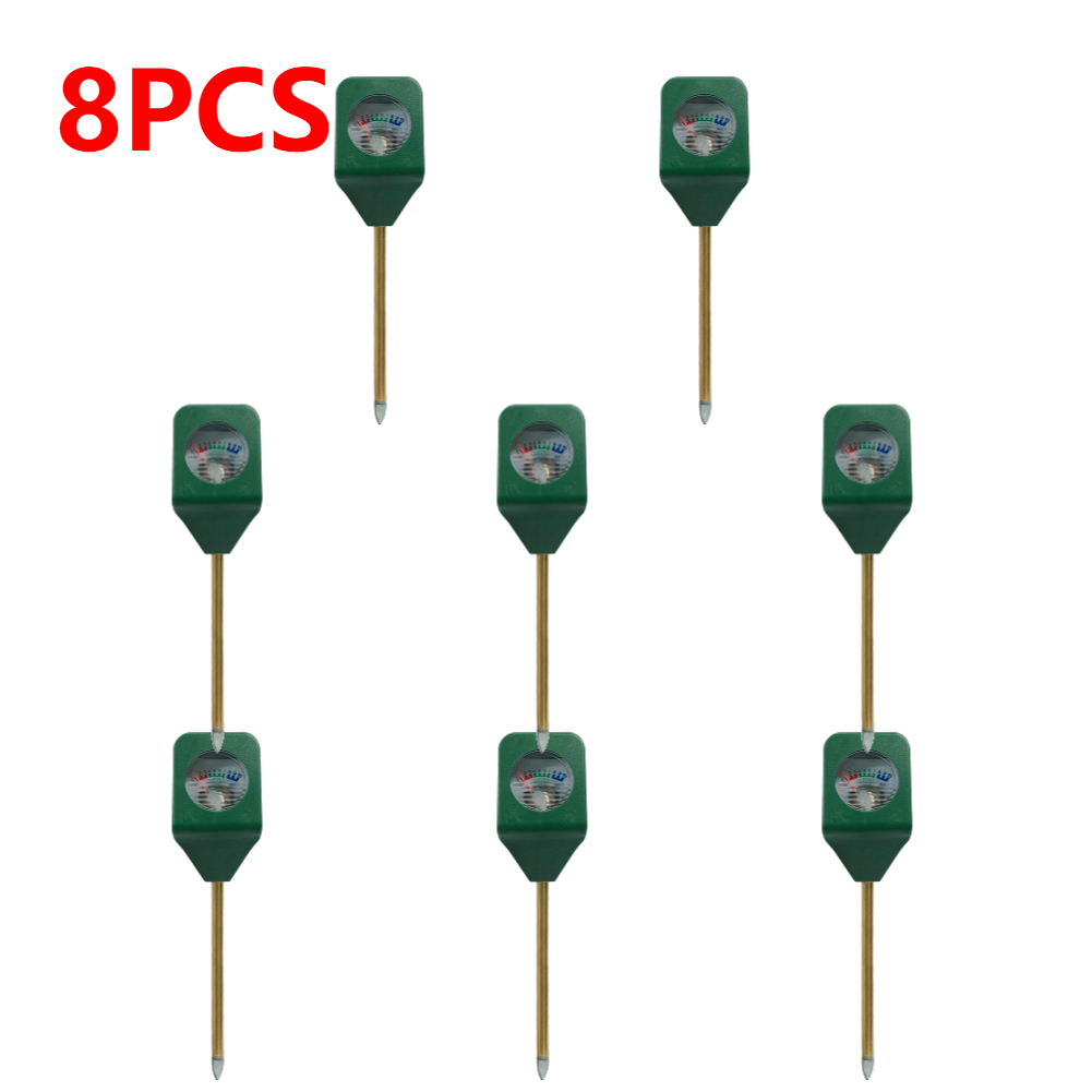 Mini Portable Hygrometer Tester Soil Moisture Humidimetre Meter Soil Water Moisture Tester Garden Plants Flowers Moist Tester: GRAY