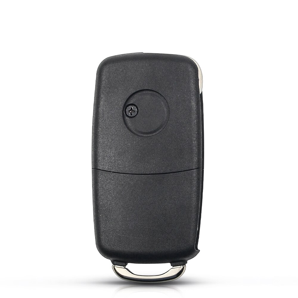 KEYYOU-mando a distancia con 2 botones para coche, 433MHz, 1J0 959 753 AG, funda con tapa para VW VolksWagen Beetle Bora Golf Passat Polo ID48 Chip