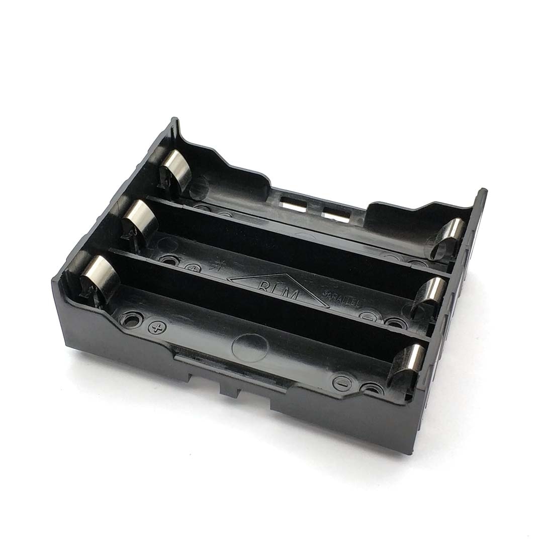 18650 Batterij Houder Case Diy Lithium Batterij Doos Batterij Houder Met Pin Voor 3*18650 (3.7-11.1 v)