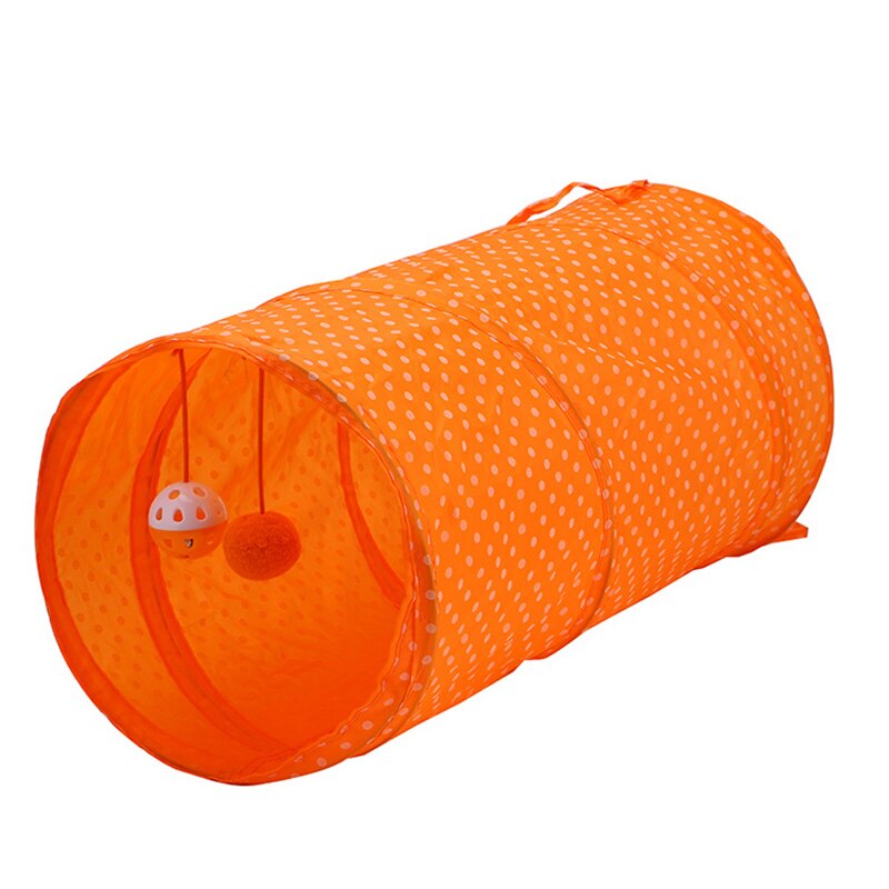 Collapsible Polyester Cats Tunnel Play Toy for Hiding Resting Confidence Booster Health Enhancer SAL99