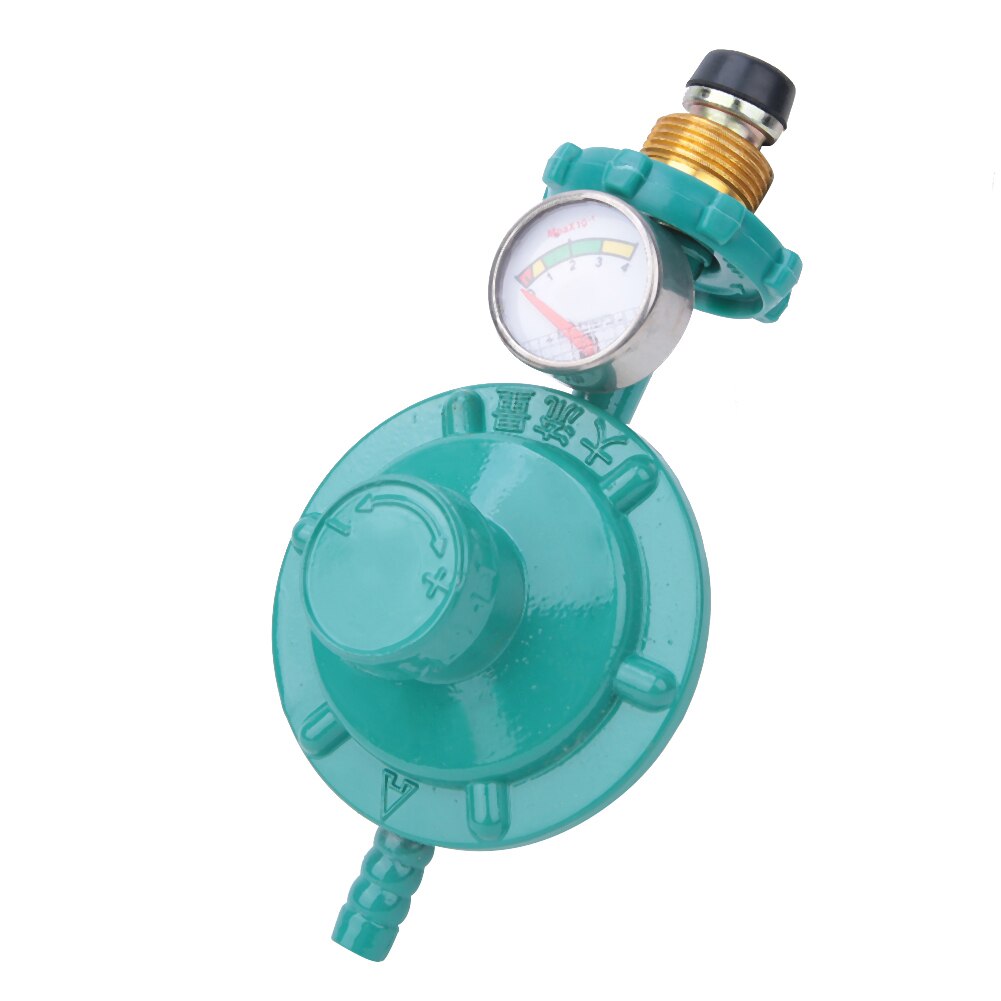 Gas Tank Pressure Regulator Household Liquefied Gas Pressure Reducing Valve Regulator Pressure Reducing Valve (With Gauge)