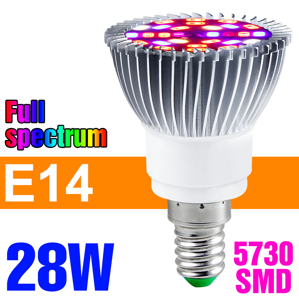 150W E27 LED plante poussent ampoule spectre complet E14 semis de légumes floraison Fruite culture hydroponique lampe de culture: RGB
