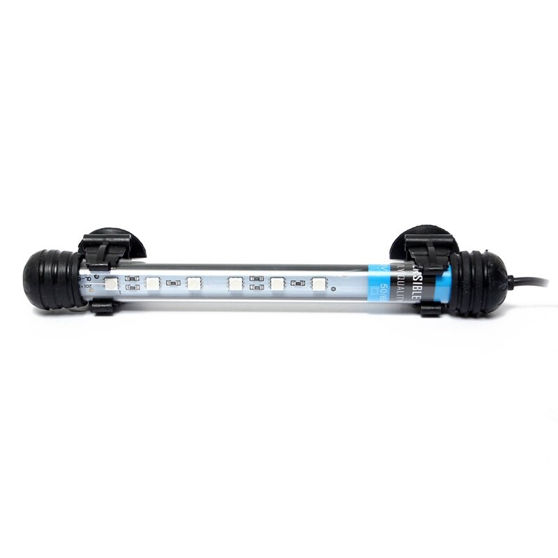 18/48cm 6/24 ledet fisk akvarium ledet lampe lyn lyn mini akvarium vanntett lampe akvarium ledet belysning til dekorasjon