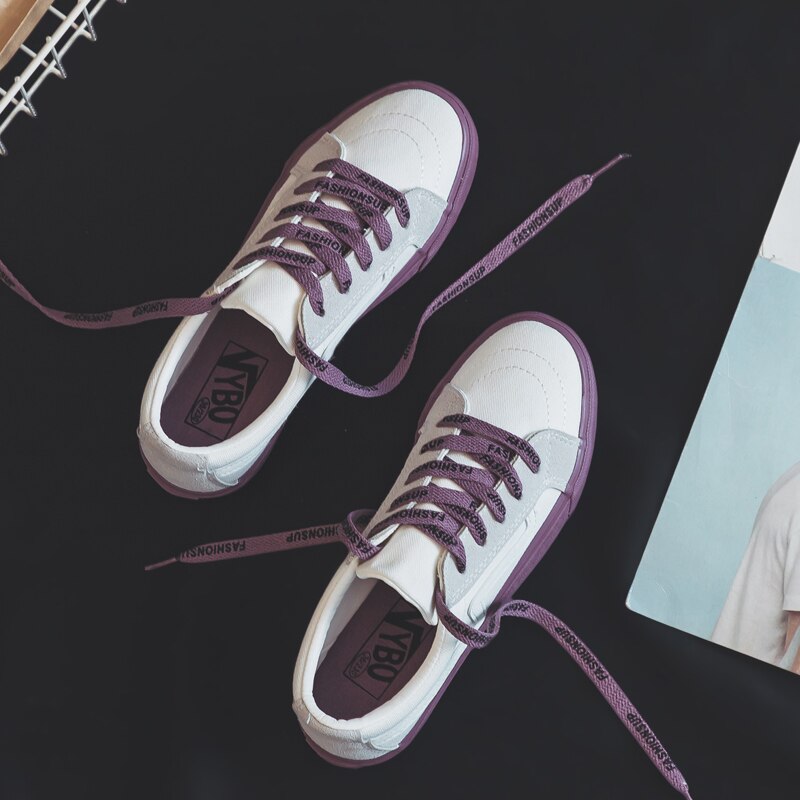 Kvinder fritidssko blandede farver snøre dame sneakers tenis feminino zapatillas deportivas mujer chaussure femme 35-40