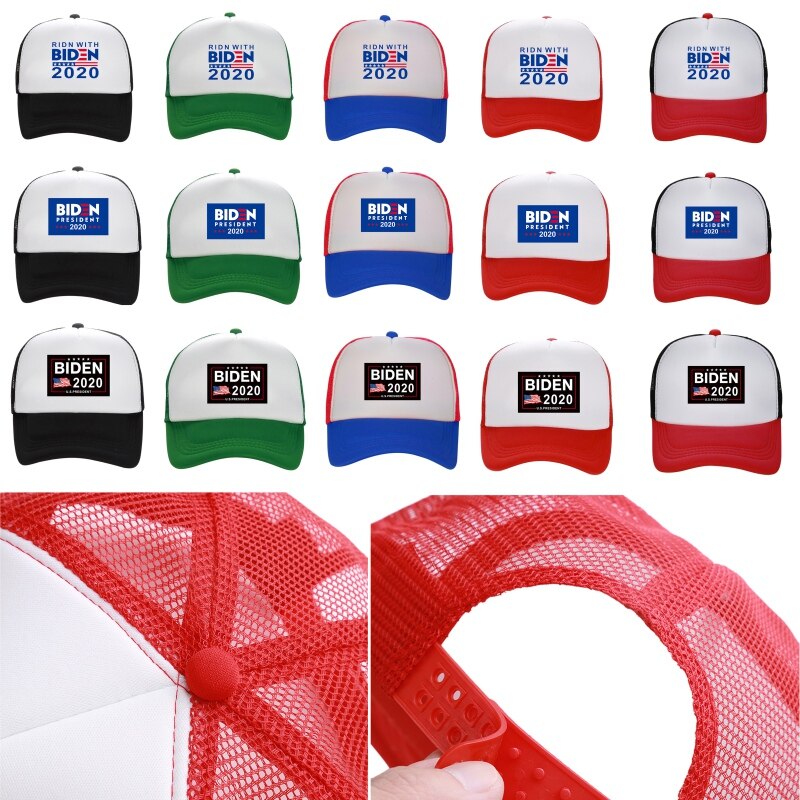 Biden Baseball Cap uUisex Adjustable Outdoor Casual Sport Style Hat American Flag Snapback Trucker Hat