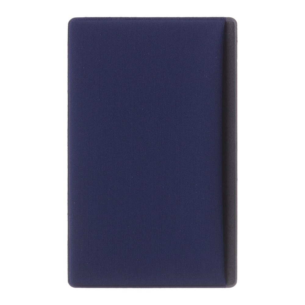 Elástico elástico adhesivo teléfono celular ID titular de la tarjeta de crédito mujeres hombres pegatina bolsillo cartera funda tarjetero para Teléfono Celular: Dark blue