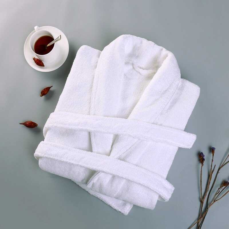 Kylpytakki miehet 100%  puuvillaa paksu lämmin miesten viitta kimono morsiusneito viitta puuvillapyyhe fleece pitkä miesten aamutakki yöpaita