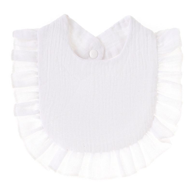 Babyvoeding Kwijl Bib Zuigelingen Verstoorde Lace Speeksel Handdoek Puur Katoen Burp Doek