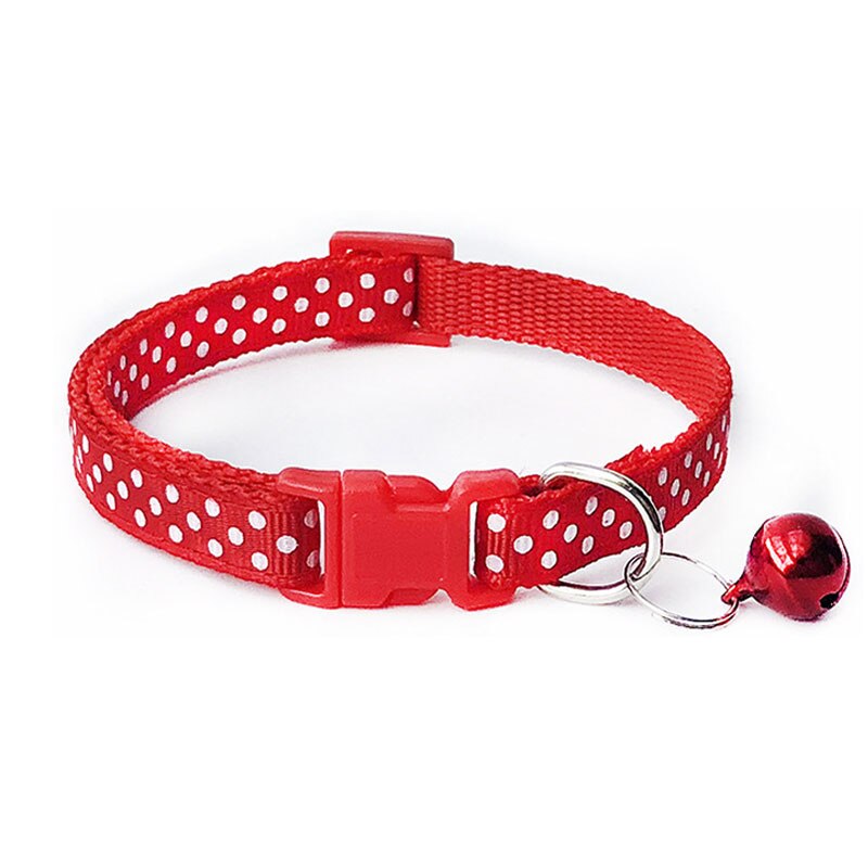 Adjustable Buckle Collar For Cat Puppy Pet Supplies Lovely Cat Dog Lace Collar With BellCat Dog Accessories Small Dog Chihuahua: 2