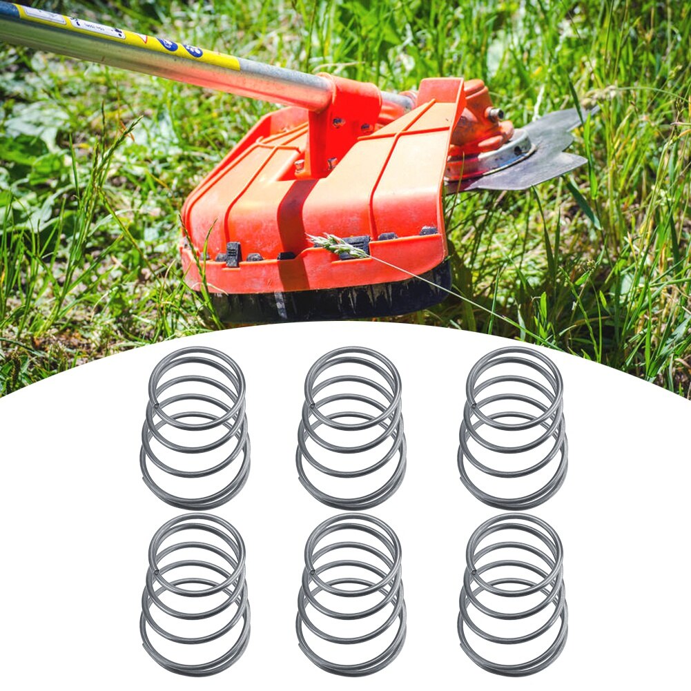 5pcs Grass Trimmer Head Accessories Springs Replacement Fits Universal Brush Cutter Parts Trimmer Head Springs