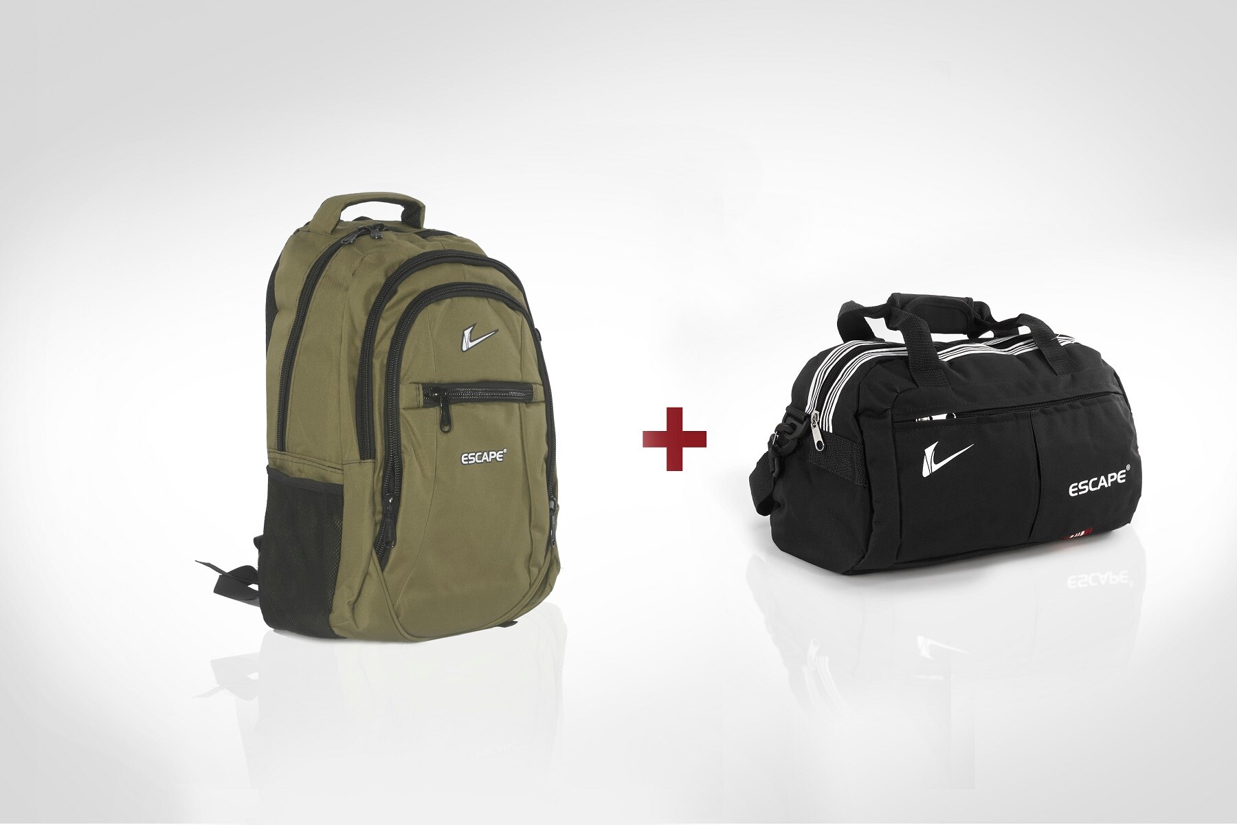 ESCAPE Unisex 307 Laptop Compartment School And Daily Backpack 110 Small Size Duffel Bag