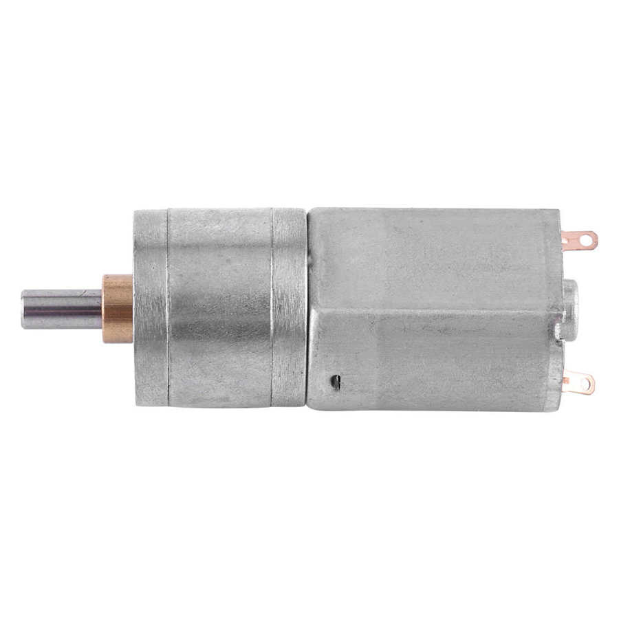 DC 12V Gear Motor High Electric Gear Reduction Motor 15~200RPM Outer Diameter 20MM Full Metal Reduction DC Gear Motors