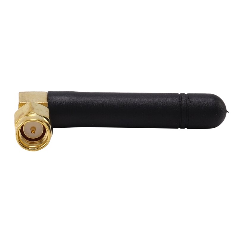 1pc 2.4 ghz antenn 3.5 dbi wifi antenn bluetooth zigbee modul sma hane rätt vinkel prismodem extern antenn