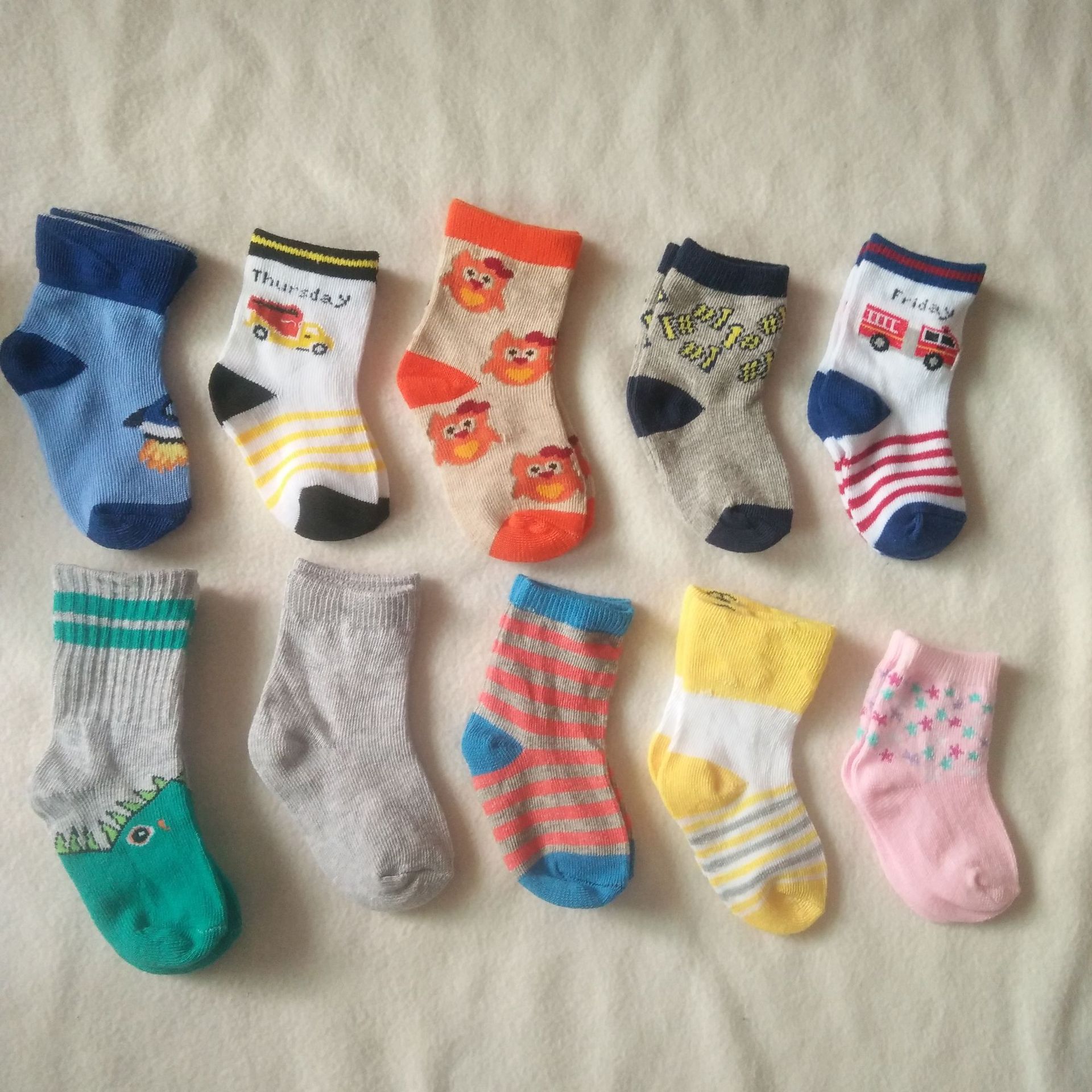 Random color Socks Cartoon Cotton Baby Socks Girls Boys baby sokjes Soft Socks Infant Cotton Socks for 1-3 years