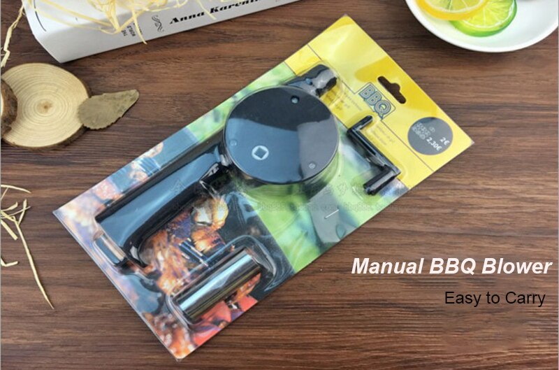 GOTOTOP Grill Gebläse Batteriebetrieben - Tragbarer BBQ Fan Für Holzkohle Grill