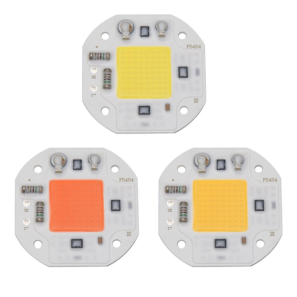 Cob Led Lamp Chip Ac 220V Led Lamp Overstroming Licht Chip 20W Diy Spotlight Schijnwerper Product Size 55*55*10Mm Power 20W