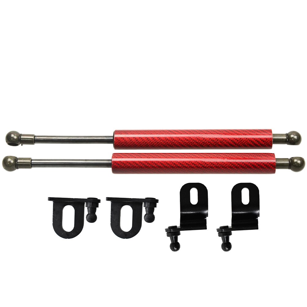 damper for Toyota Premio Allion T260 2007 2x Front Hood Bonnet Modify Gas Struts Lift Support Shock: red carbon fiber