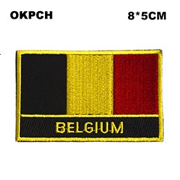 Uk Verenigde Jack Vlag Patch Jas Denim Kleding Patches Borduren Ijzer Op Land Vlag Badge Rugzak Vlag Badges: PT0034-R