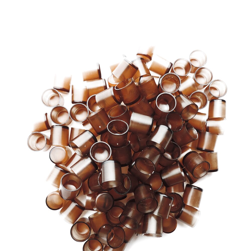 120Pcs Beekeeping Queen Cell Cup Brown Bee Rearing Fountain for Beekeepers