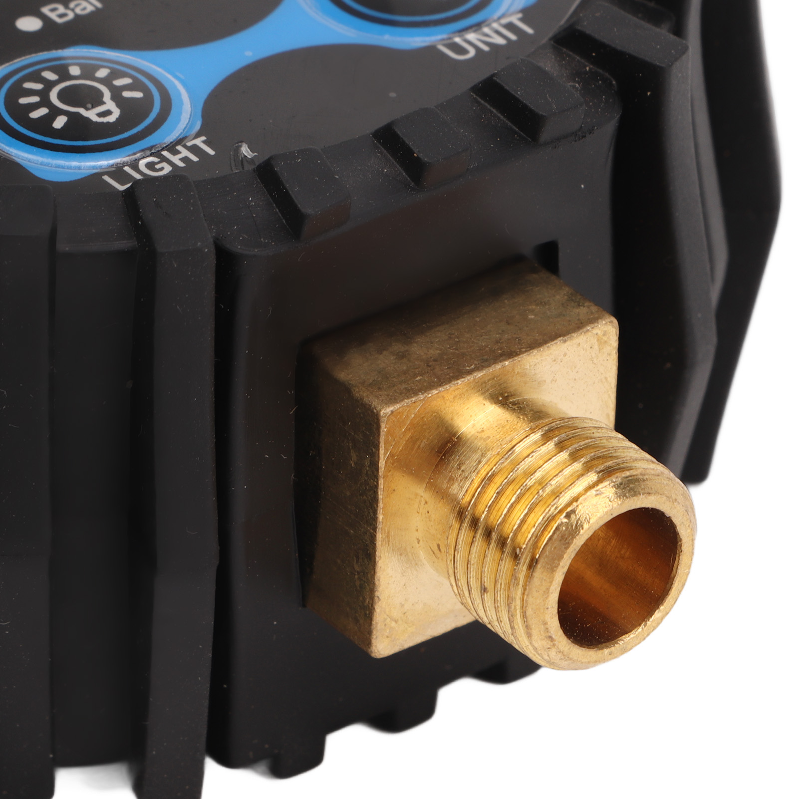 Digital Tire Pressure Meter LCD Display M11x1 Thread Wheel Tyre Air Inflator Pressure Monitor With Backlight 3‑200PSI