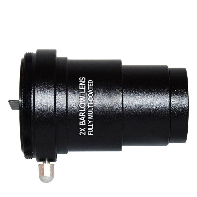 1.25 Inch 2X Metalen Barlow Lens En Camera T Adapter Voor Telescopen Oculair