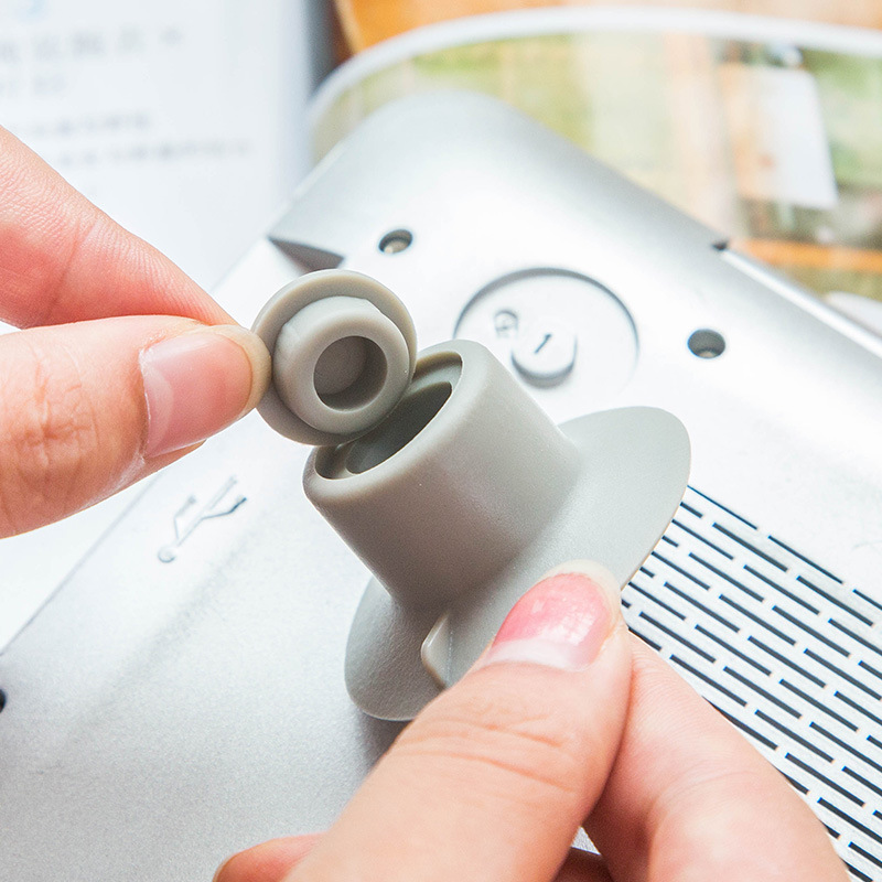 4 Pcs/lot Notebook Accessory Laptop Heat Reduction Pad Cooling Feet Stand Holder Desk Set Stationery Office Accessories Supplies