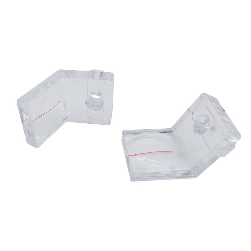 5 Pcs 40*23*6mm Magnifying Glass Magnifying Lens with Single Hole for Sliding Table Saw