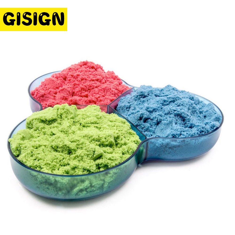 300g/Bag Slime Sand Clay Magic Toys Super Colored Dynamic Sand Indoor Arena Play Sand Clay Kids Toys for Children