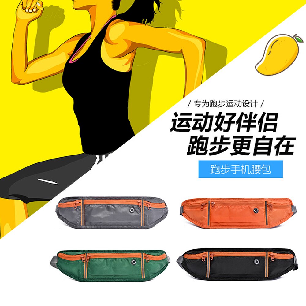 draussen Sport Reflektierende Taille Tasche Wasserdicht Musik Brust Tasche Multi-funktion praktisch Tasche Arbeit Münze Tasche Schlüssel fallen taschen