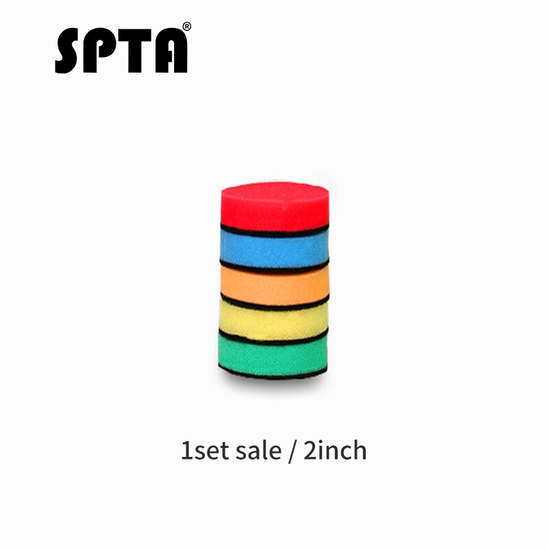 27Pcs Drill Buffing Buffer Detail Polishing Polisher Pad Kit + 5/8&quot-11 / M14 Thread Backing Backer Plate Pad &amp Adapt: 2 inch (50mm) Sets