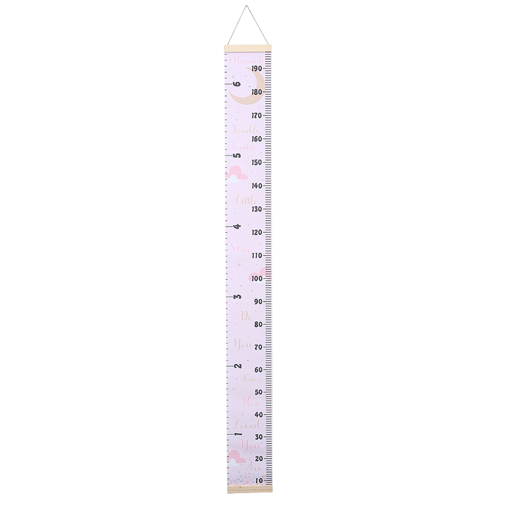 Wall Hanging Baby boy room Height Chart Height Measure Ruler Child Kids Growth Chart Home Decoration for Girls Boys: C