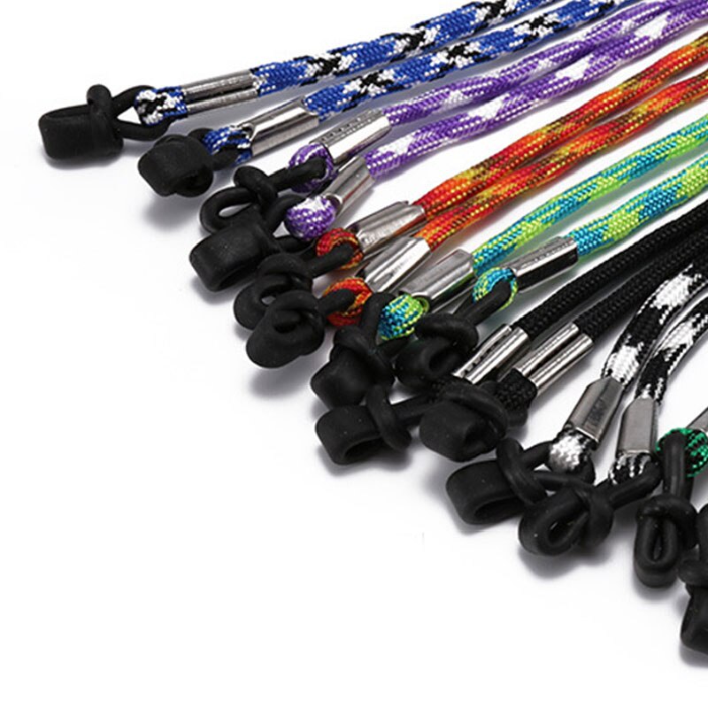 36.5mm brede briller solbriller ledningsstrop i etnisk stil bomuldsbriller lanyard briller halsrem string reb band briller ledning