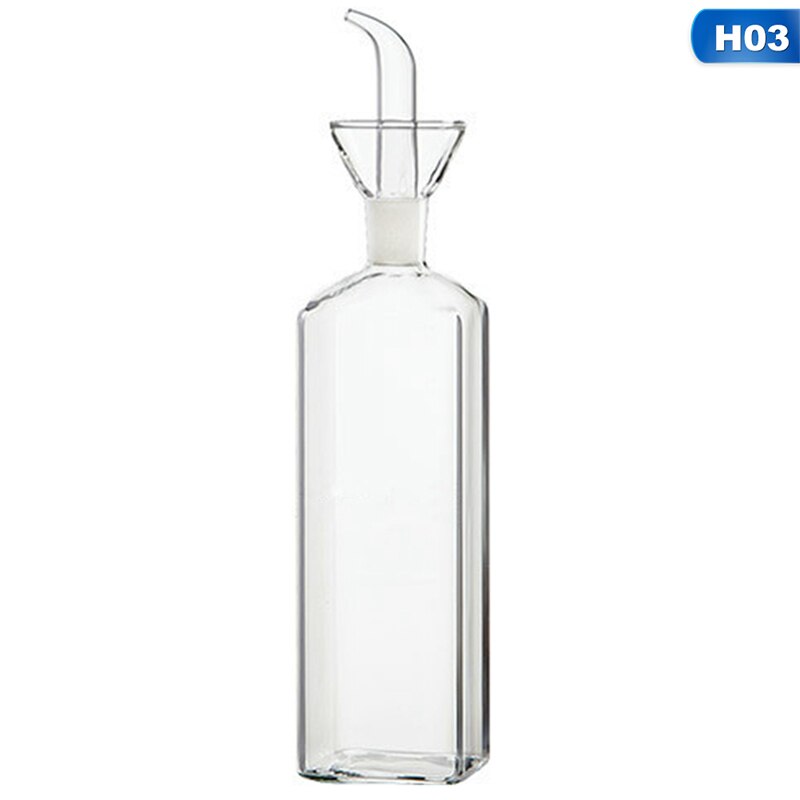 Nordic glass oil pot seasoning seasoning pot soy sauce bottle vinegar pot household kitchen supplies leak-proof oil bottle: 250ml